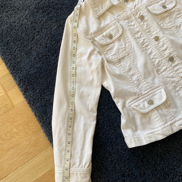 J. Jill White jean jacket - Picture 9 of 9
